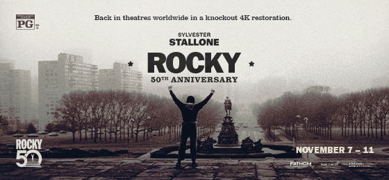 It’s Time to Get Back into the Ring with Rocky! Tickets Now on Sale for Rocky 50th Anniversary, In Theatres November 7-11