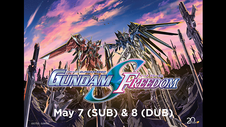 Tickets on Sale NOW For Mobile Suit Gundam SEED FREEDOM In U.S. and Canadian Theaters May 7 and 8