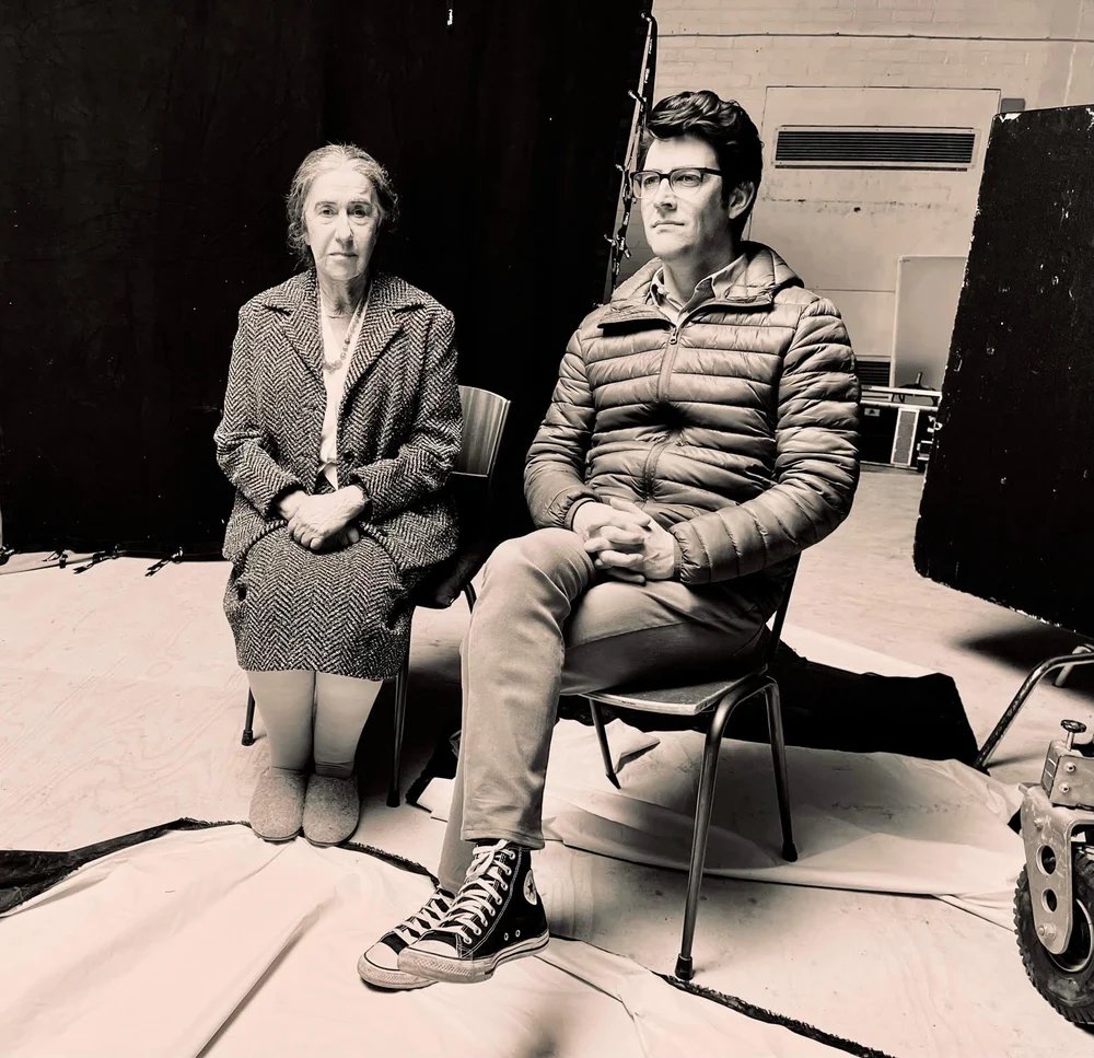 Blog - Golda director Guy Nattiv with Helen Mirren