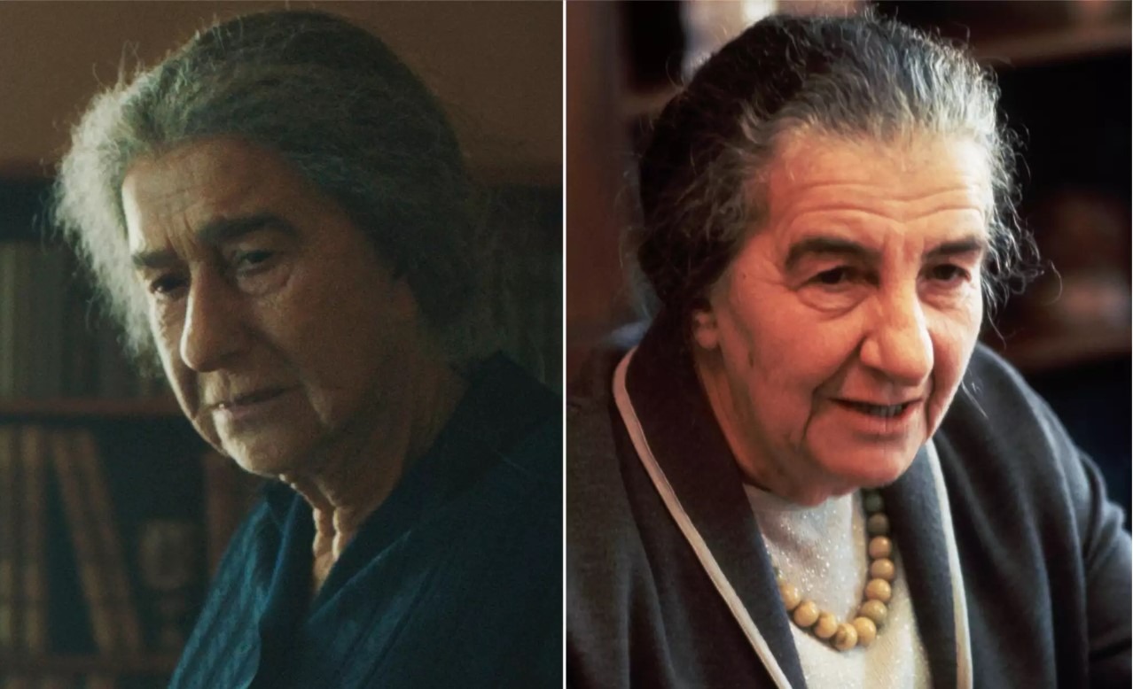 Watch Helen Mirren transform into Golda Meir in a behind-the-scenes clip from Golda