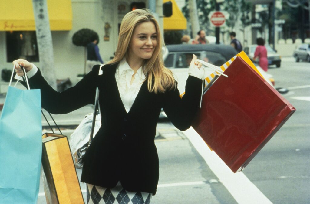 Alicia Silverstone as Cher in Clueless